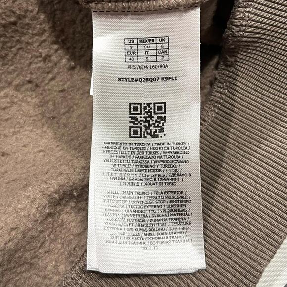 ★ GUESS Los Angeles Chest Logo Light Brown Embroidered Hoodie ★ - Picture 7 of 8